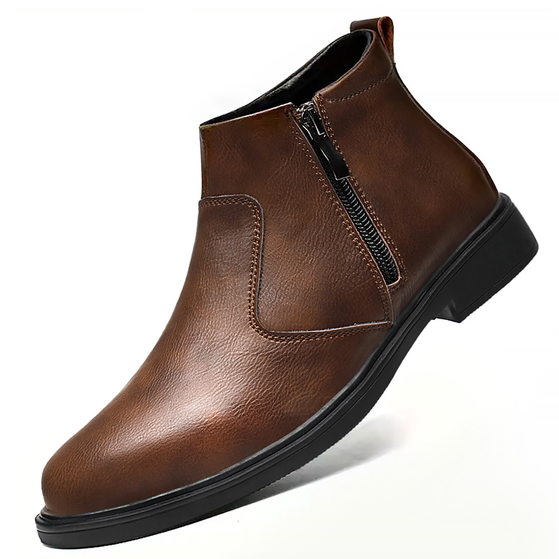 Men'S Fashion News - Autumn and Winter New High-Top Leather