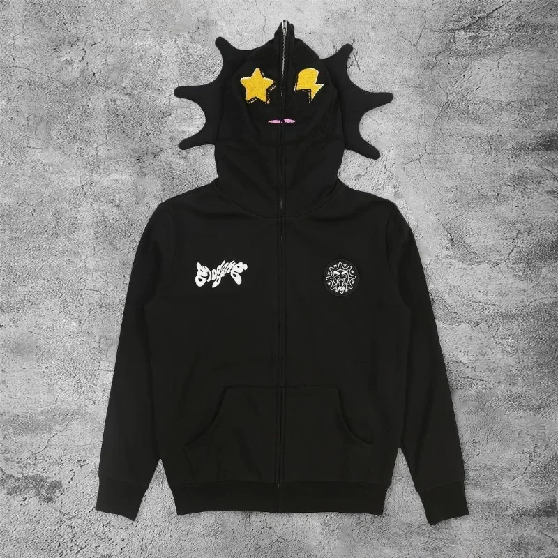 Women Men Y2K Fashion Hoodie L - огляд і ціна Mens Fashion Zip Up Hoodies