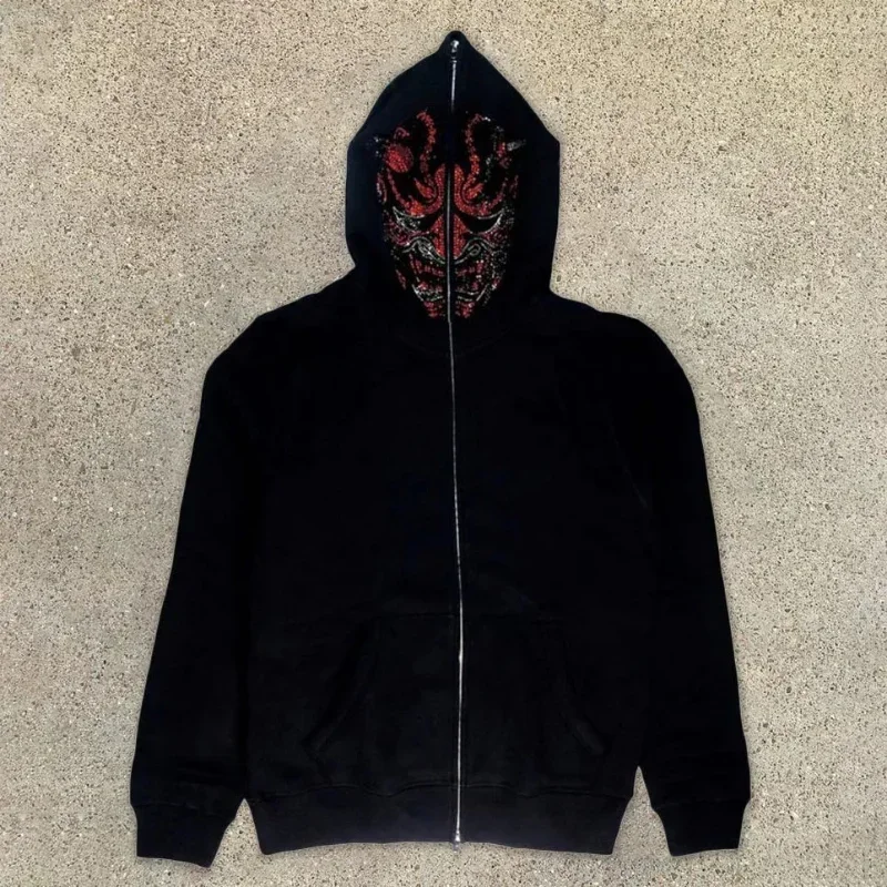 Women Men Y2K Fashion Hoodie L - огляд і ціна Mens Fashion Zip Up Hoodies