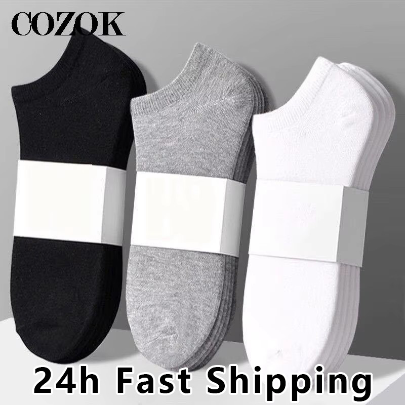 10pcs=5 Pairs Mens Socks Casua - огляд і ціна Socks Ankle Men