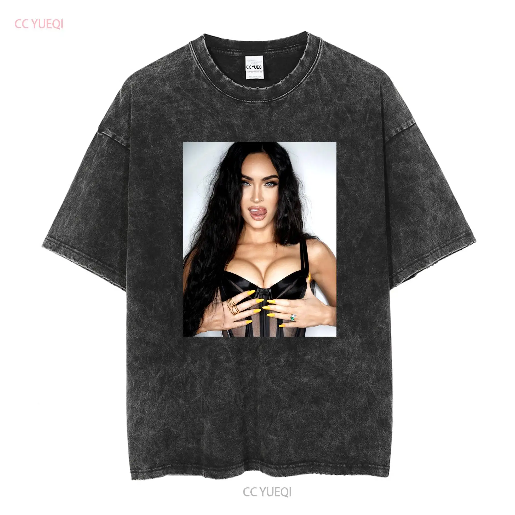 Megan Fox T shirt Poster long  - огляд і ціна Poster Men Fashion
