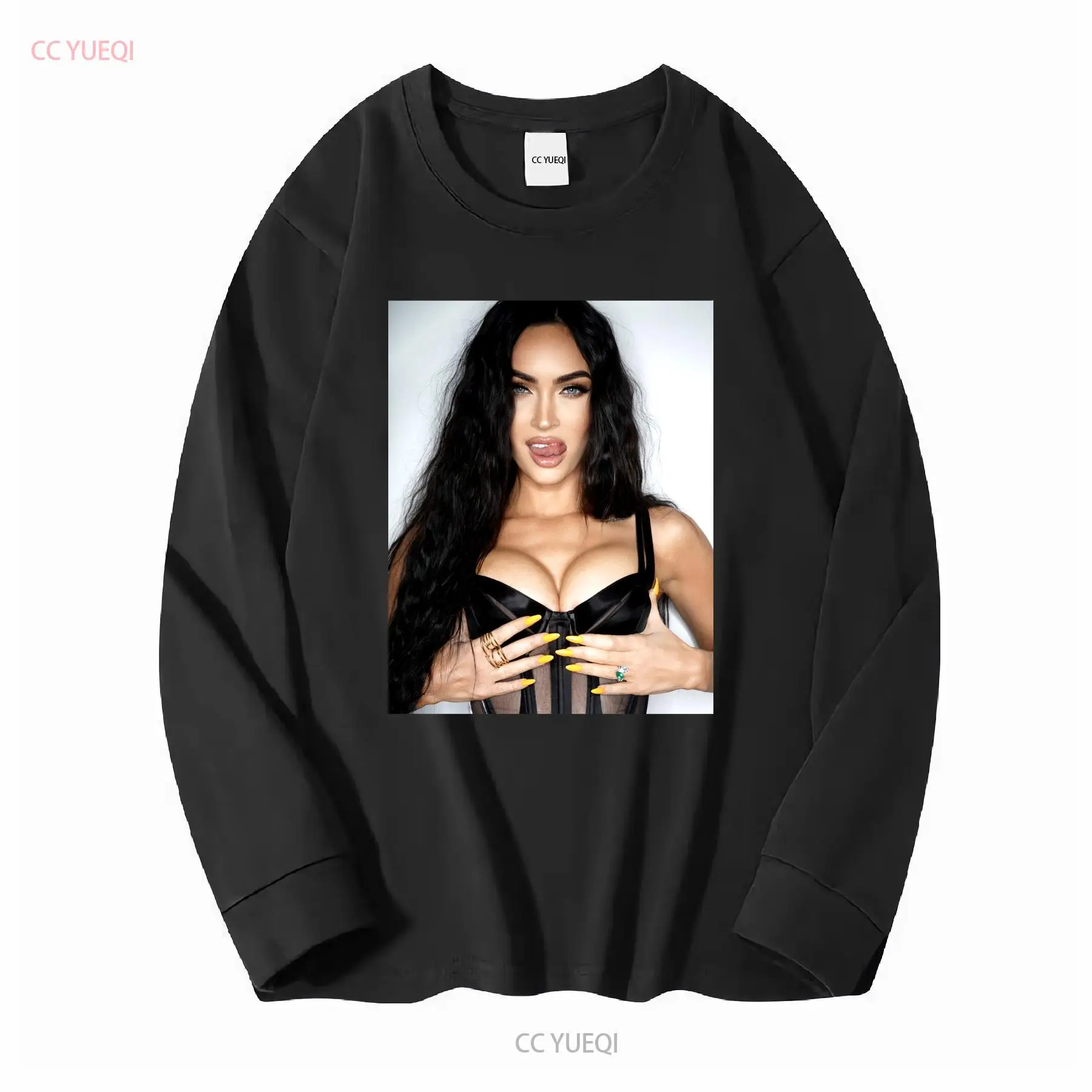Megan Fox T shirt Poster long  - огляд і ціна Poster Men Fashion