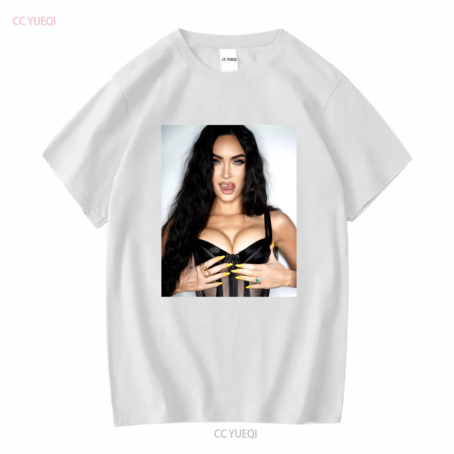 Megan Fox T shirt Poster long  - огляд і ціна Poster Men Fashion