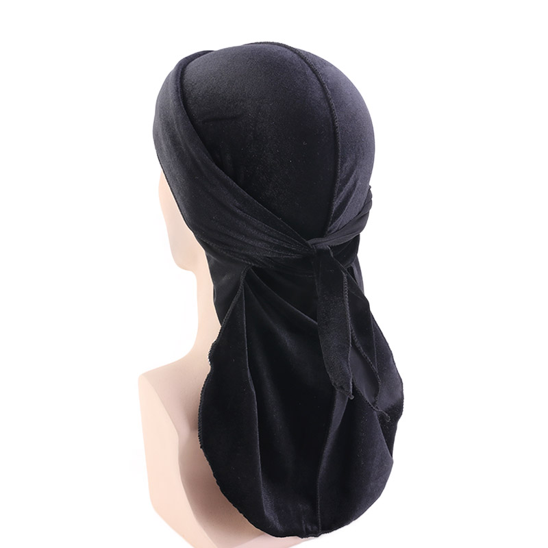 Unisex Men Women Velvet Durags - огляд і ціна Men'S Fashion With Hat