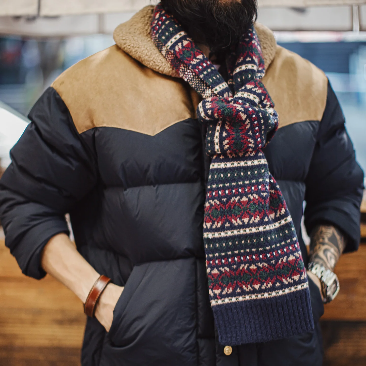Maden Unisex Vintage Fair Isle - огляд і ціна Men'S Fashion With Hat