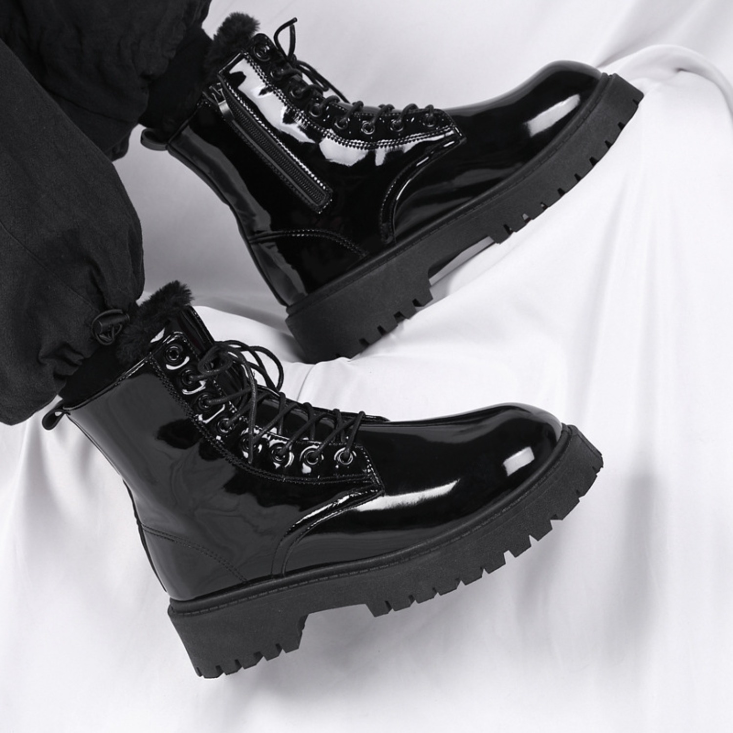 Men's warm plush high-top boot - огляд і ціна Men'S Fashion News