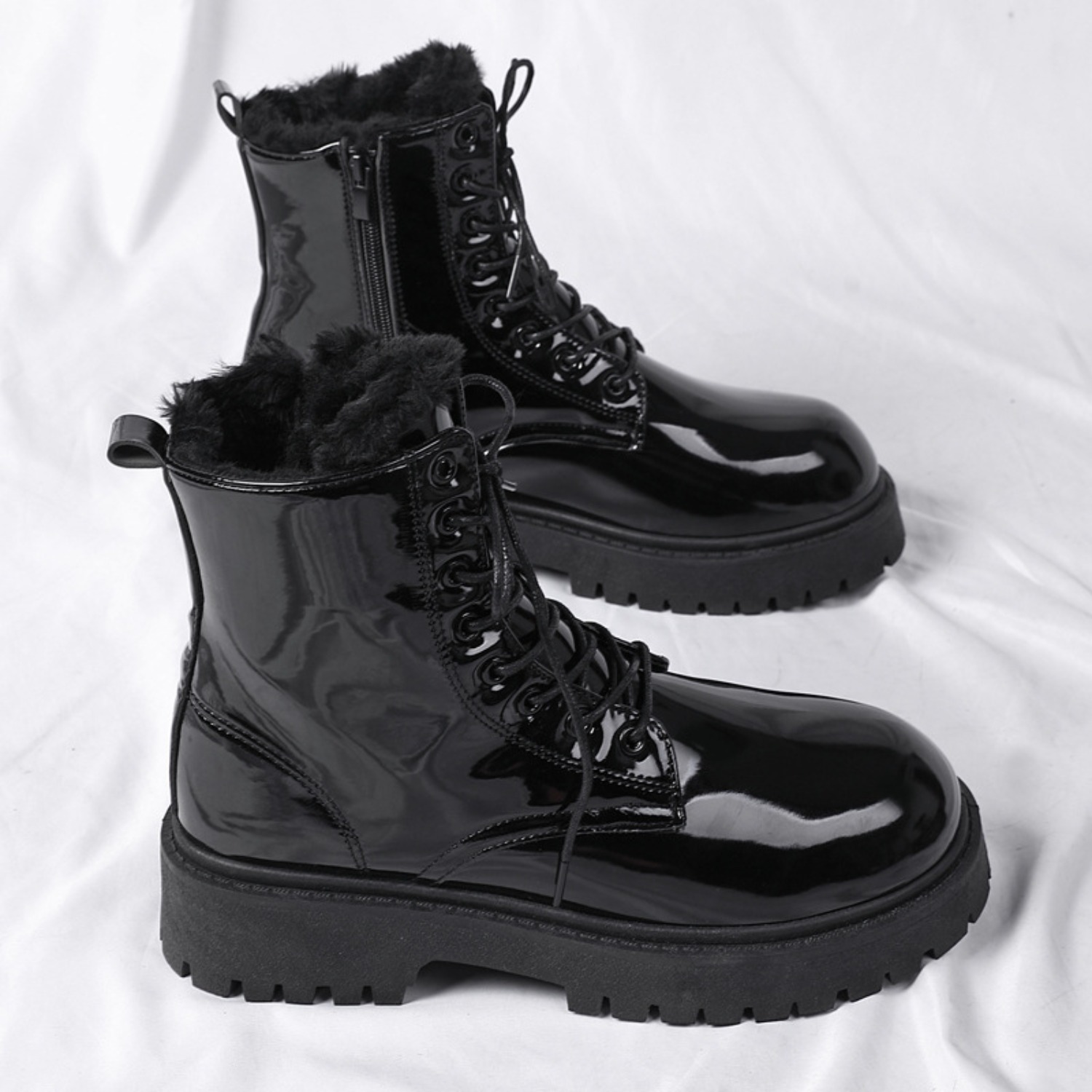 Men's warm plush high-top boot - огляд і ціна Men'S Fashion News