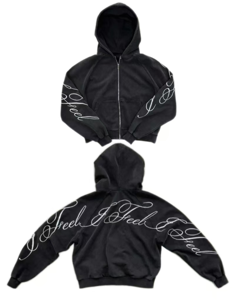 Y2K harajuku Gothic Letter Pri - огляд і ціна Mens Fashion Zip Up Hoodies