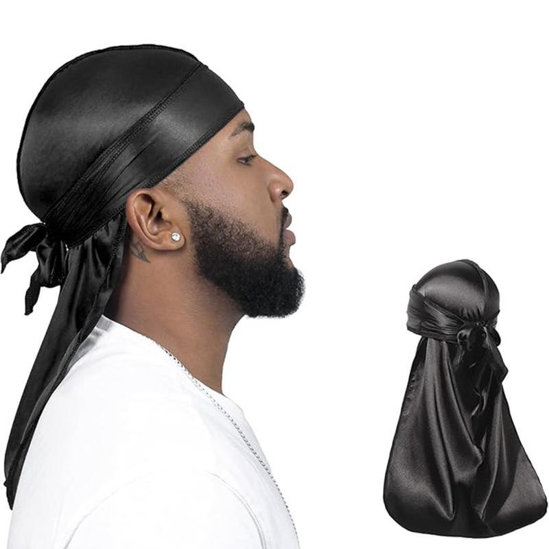 Unisex Silky Long Tail Durag P - огляд і ціна Men'S Fashion With Hat