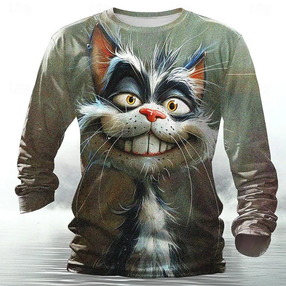 Funny 3D Animal Print Mens T S - огляд і ціна Mens Fashion Clothes
