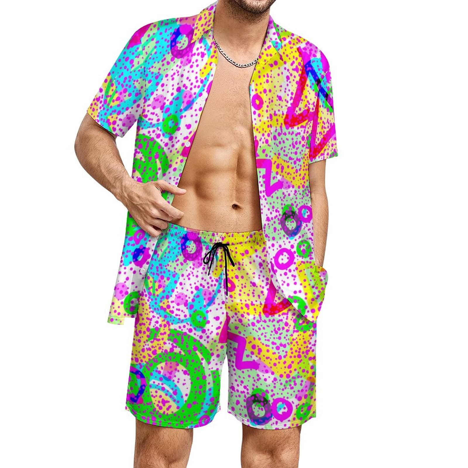 Summer Irregular Geometric 3D  - огляд і ціна Mens Fashion Clothes