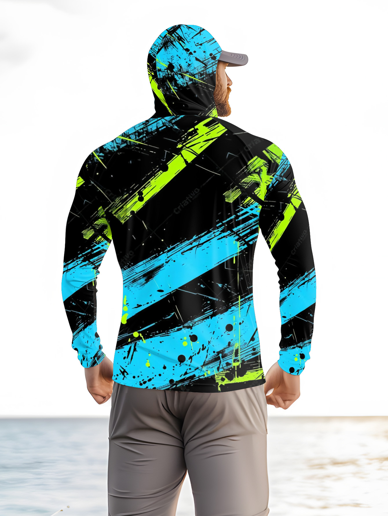 Fishing Hoodie Men Long Sleeve - огляд і ціна Men'S Fashion T Shirts