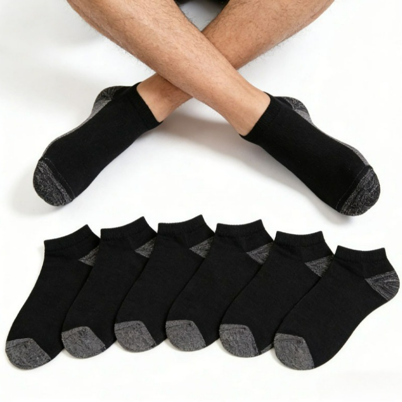 1/6Pairs Anti-odor Ankle Socks - огляд і ціна Socks Ankle Men