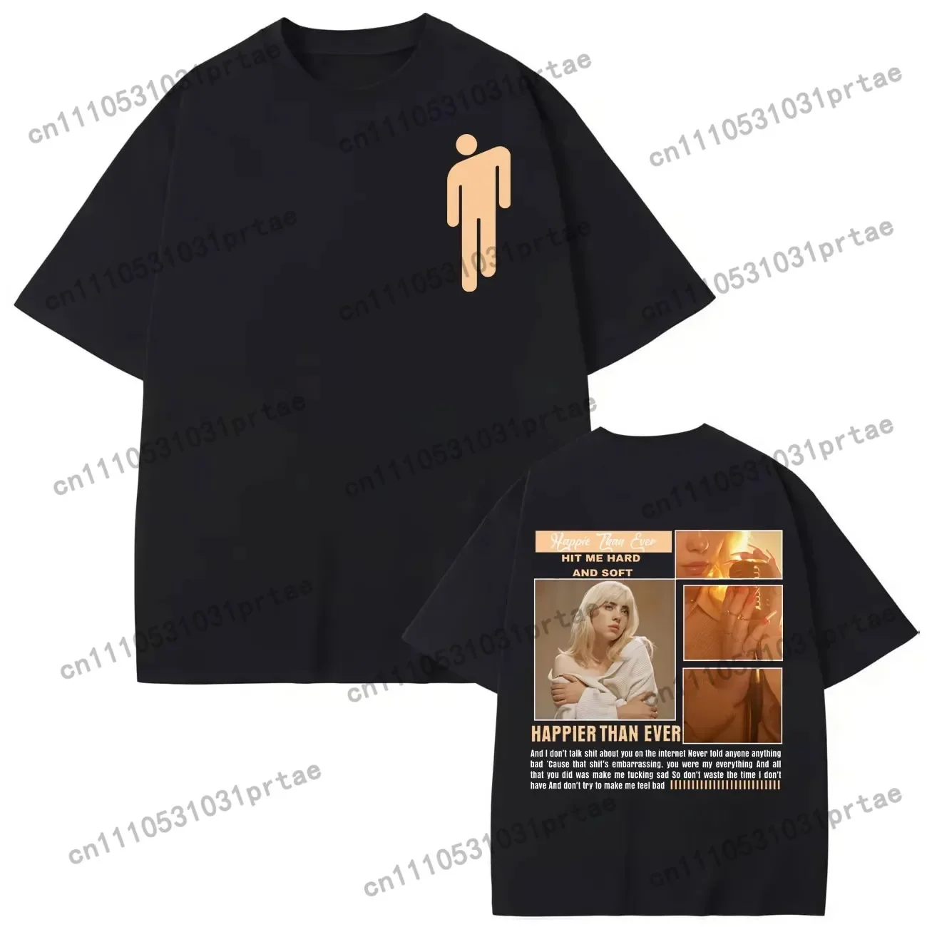 Billie Eilish Hit Me Hard and  - огляд і ціна Poster Men Fashion