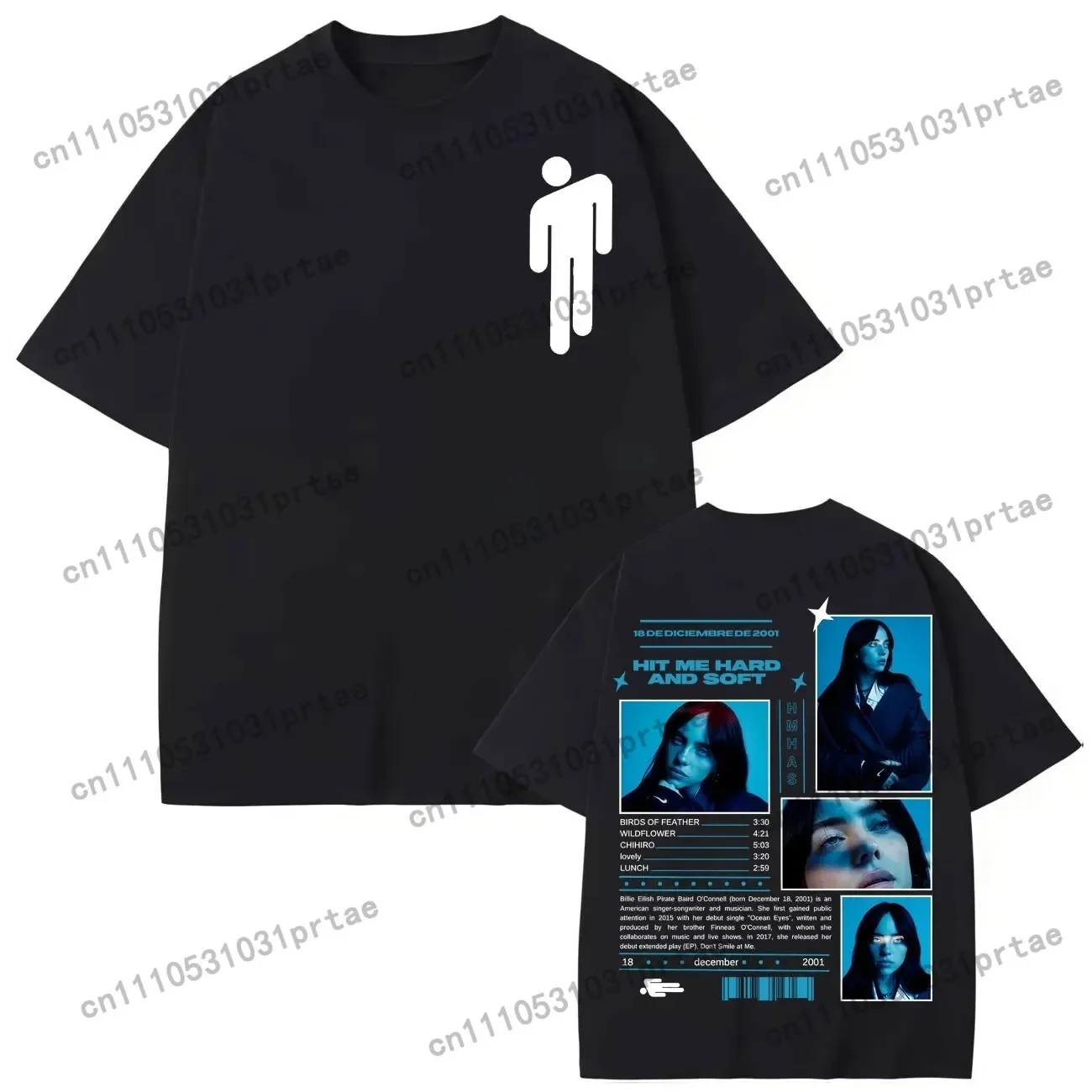 Billie Eilish Hit Me Hard and  - огляд і ціна Poster Men Fashion