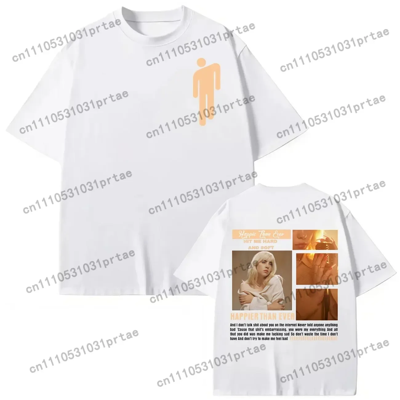 Billie Eilish Hit Me Hard and  - огляд і ціна Poster Men Fashion
