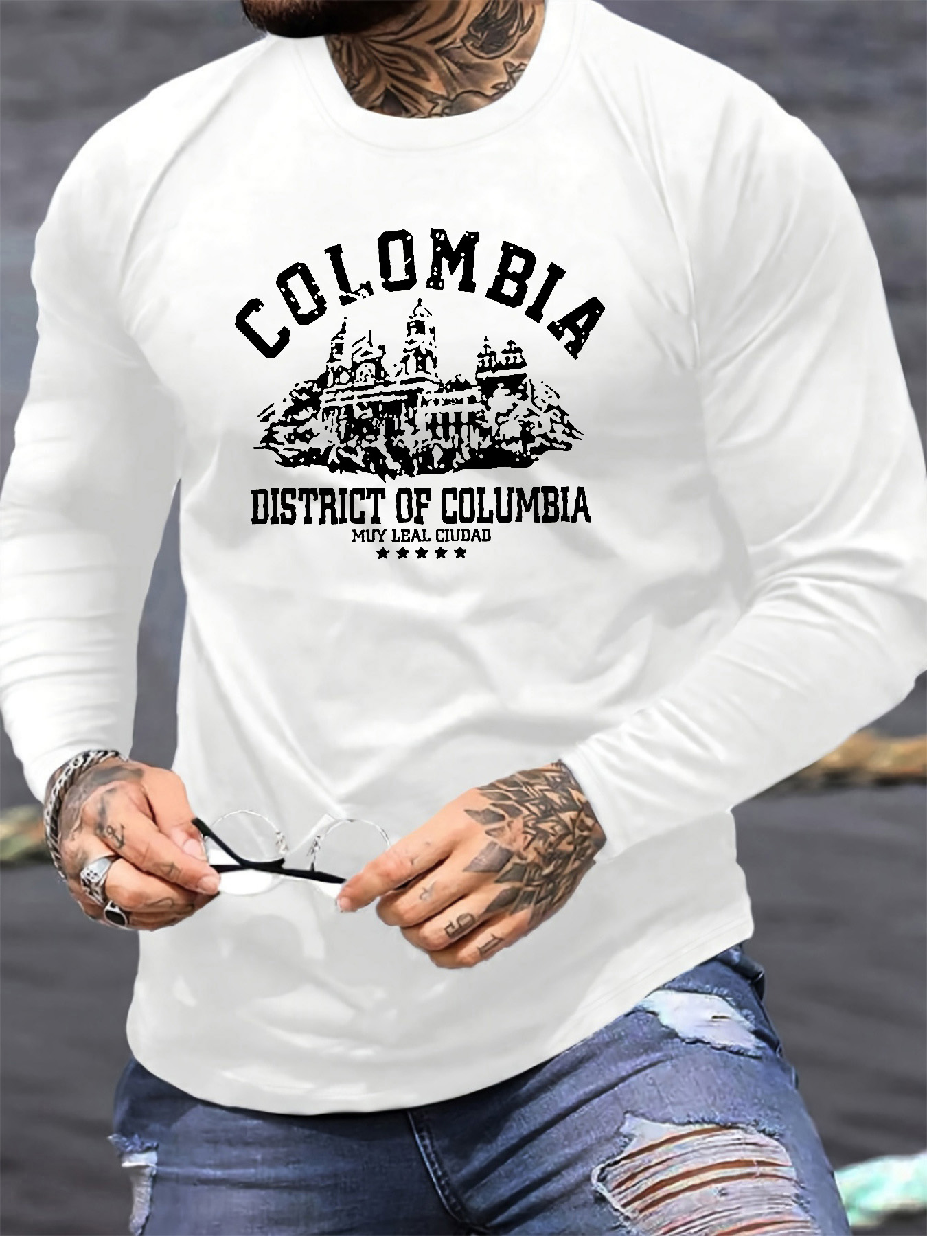 100% Cotton Men's Long Sleeved - огляд і ціна Men'S Fashion T Shirts