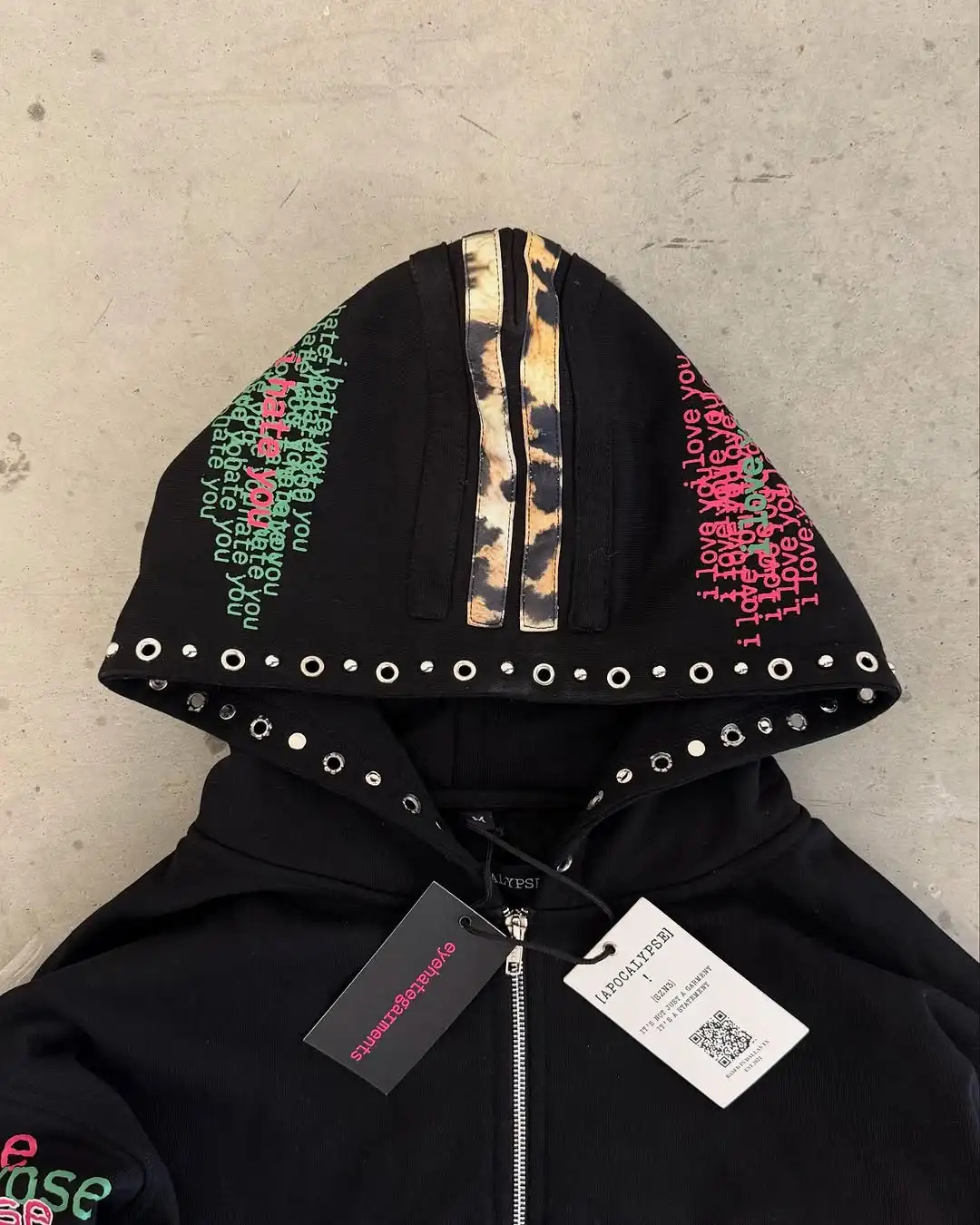 Eyehategarment Street Fashion  - огляд і ціна Mens Fashion Zip Up Hoodies