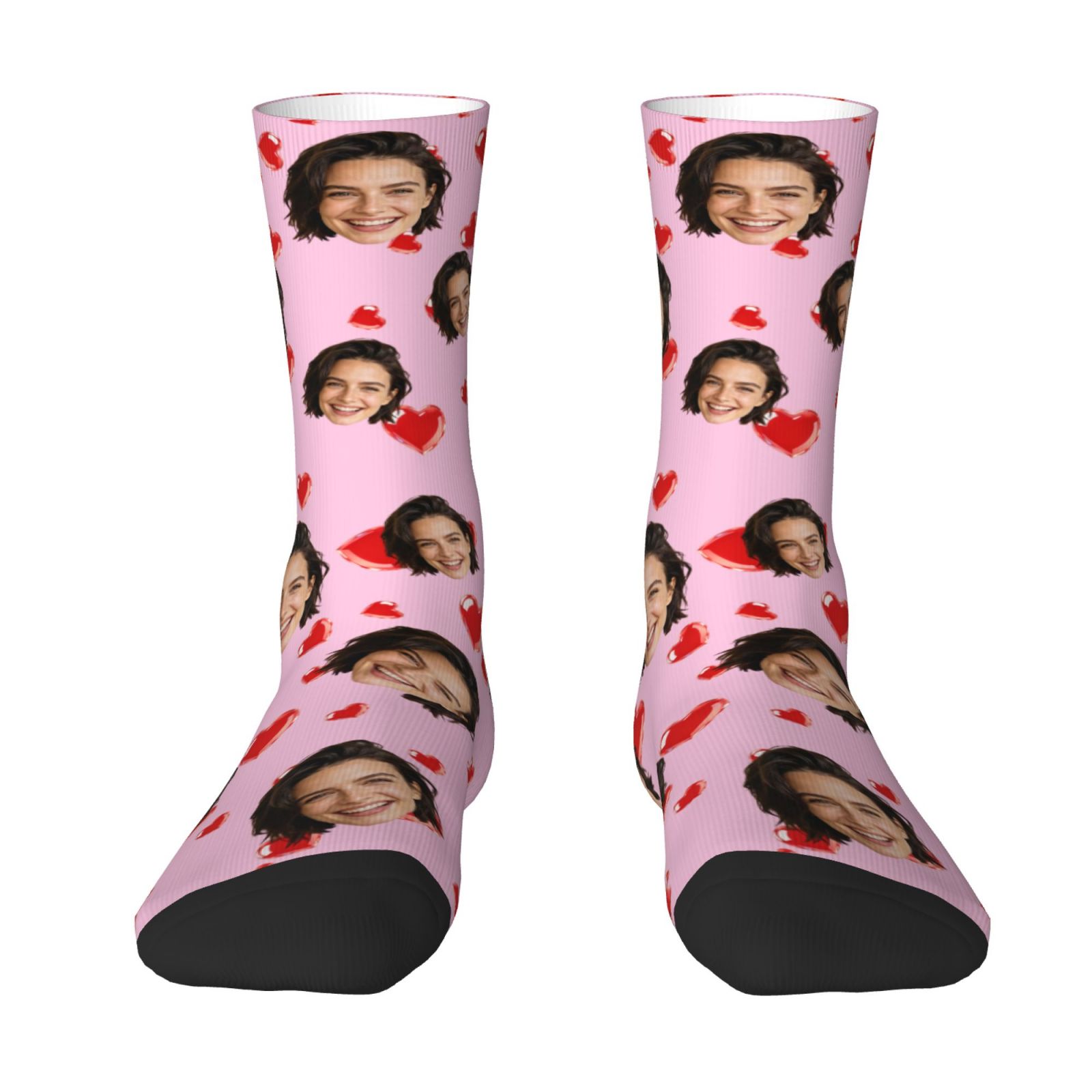 Custom Face Photo Socks Person - огляд і ціна Socks Ankle Men