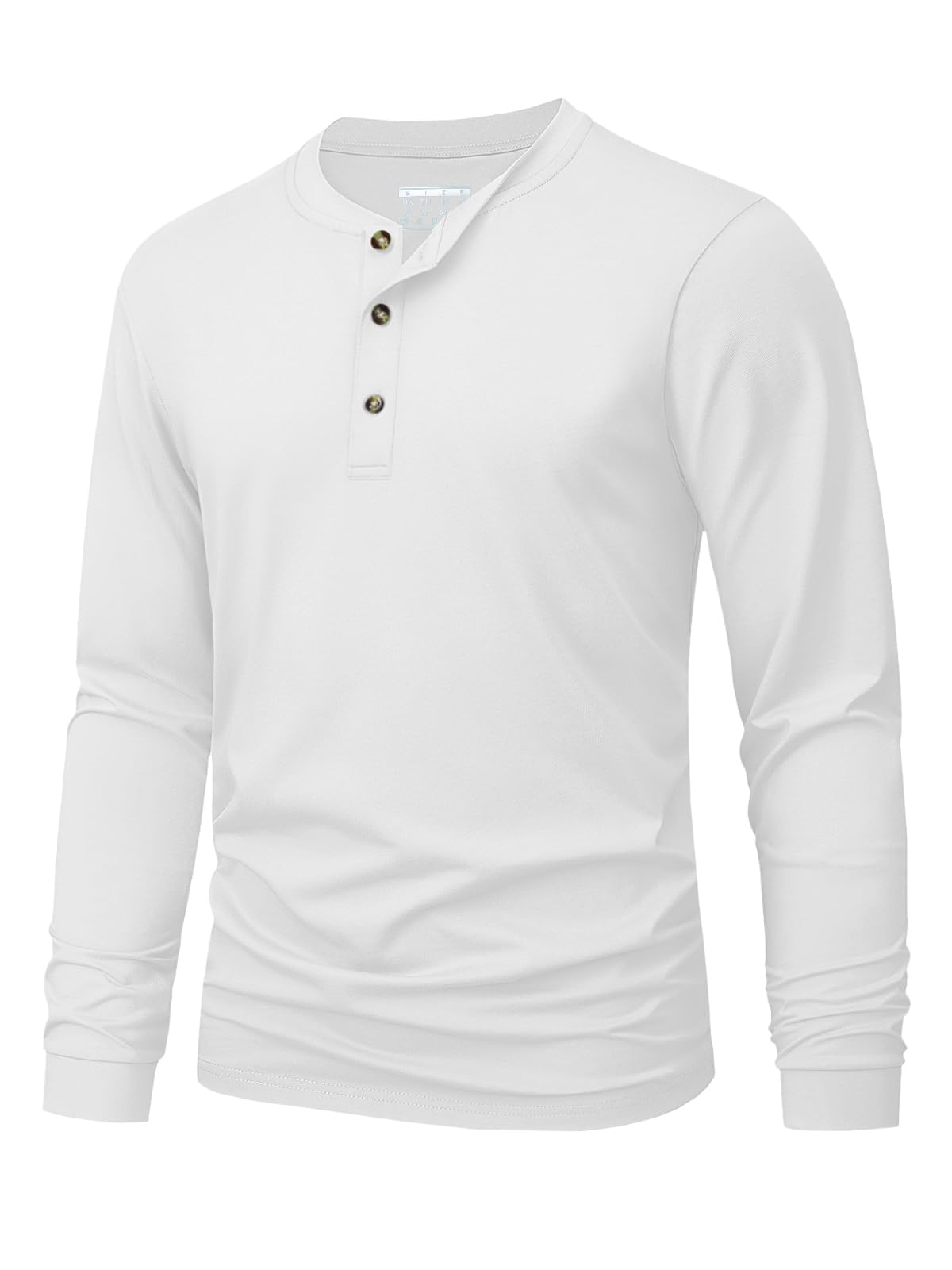 Men's Henley T-Shirt Simple So - огляд і ціна Mens Fashion Clothes