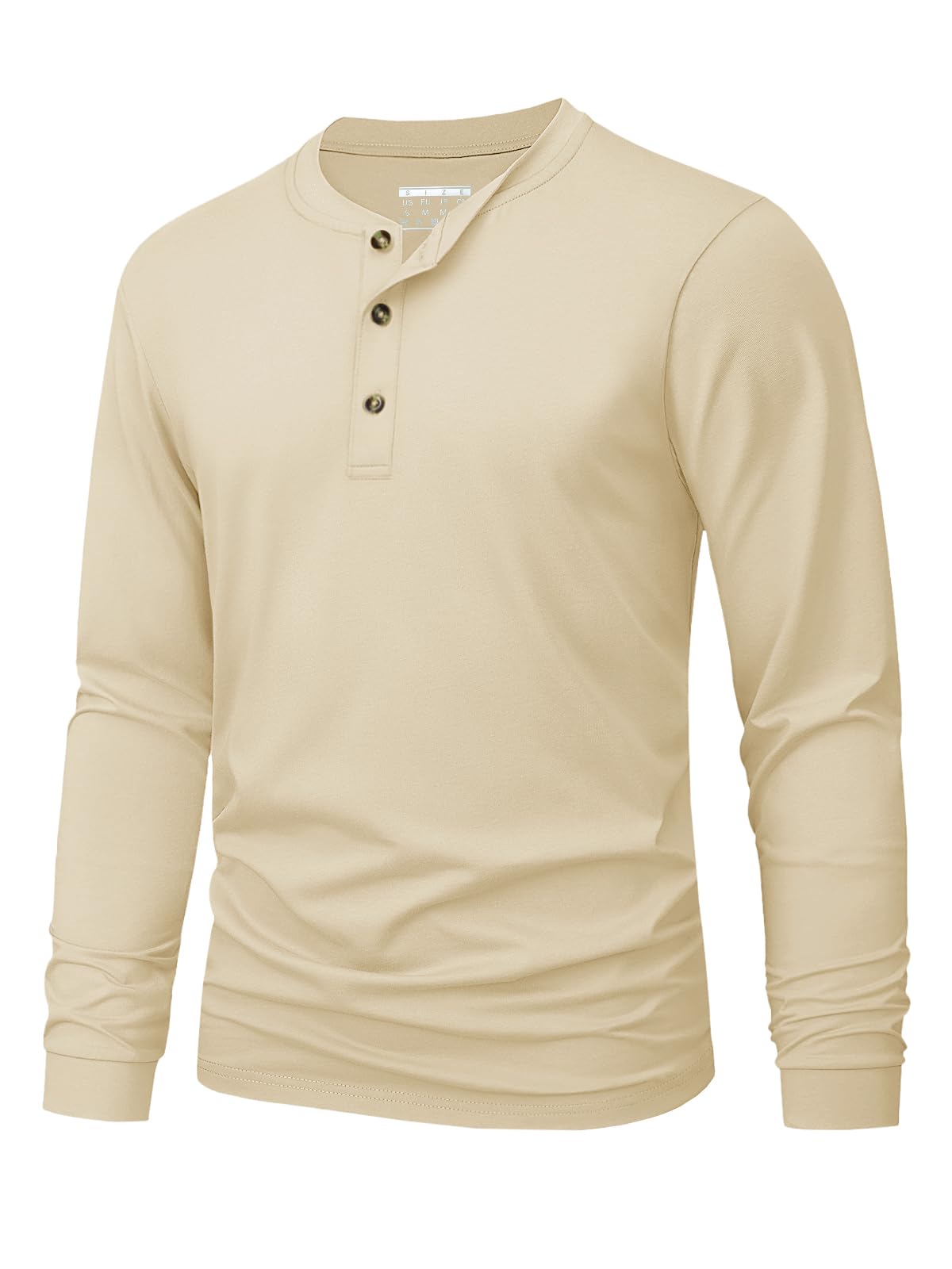 Men's Henley T-Shirt Simple So - огляд і ціна Mens Fashion Clothes