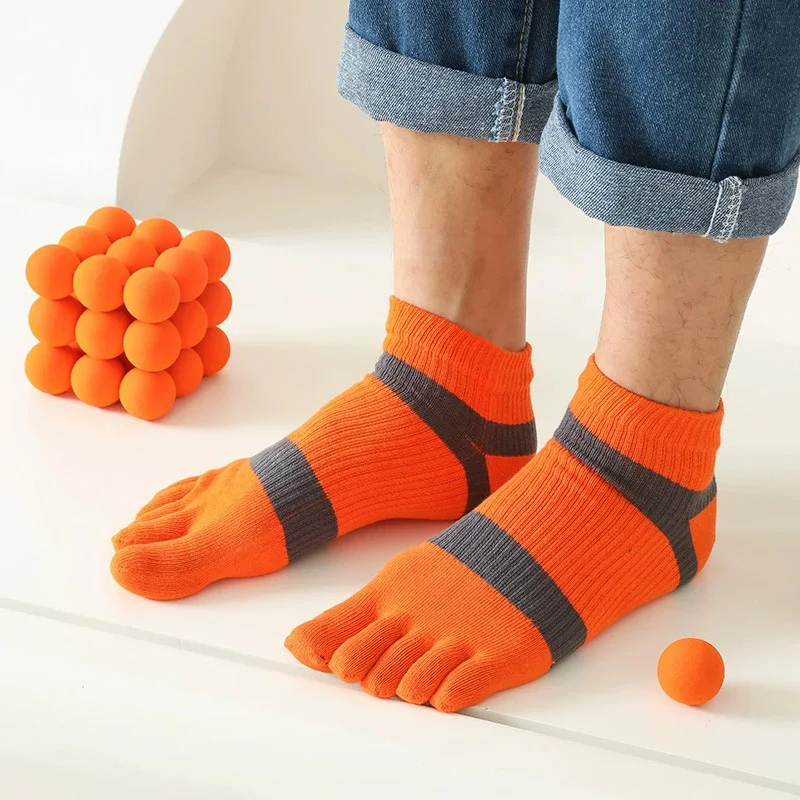 1/5 Pairs Mans Five Finger Ank - огляд і ціна Socks Ankle Men