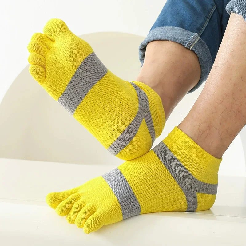 1/5 Pairs Mans Five Finger Ank - огляд і ціна Socks Ankle Men