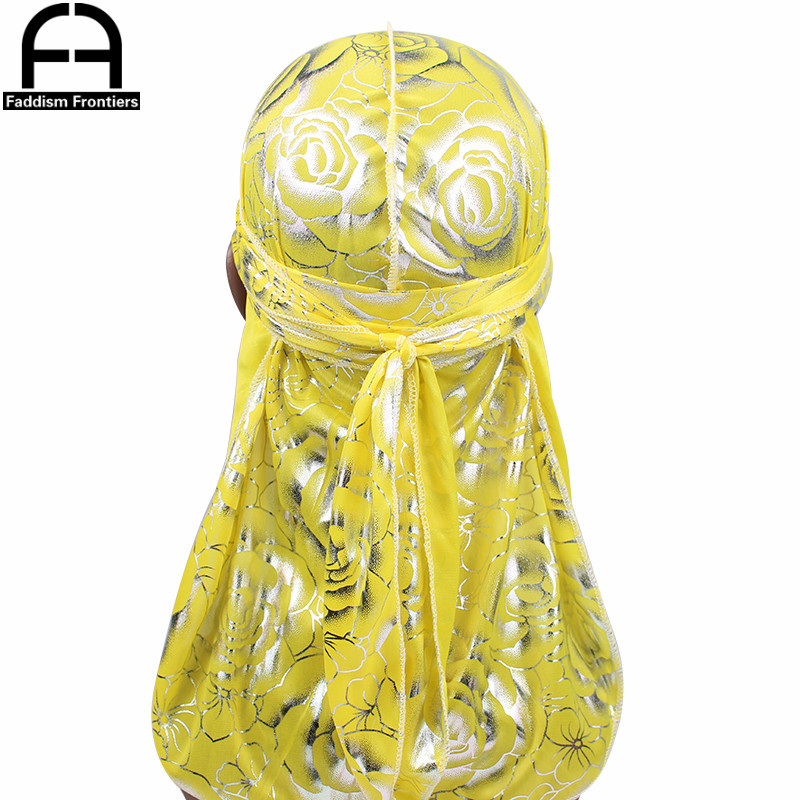 Custom Men's Print Silky Durag - огляд і ціна Men'S Fashion With Hat