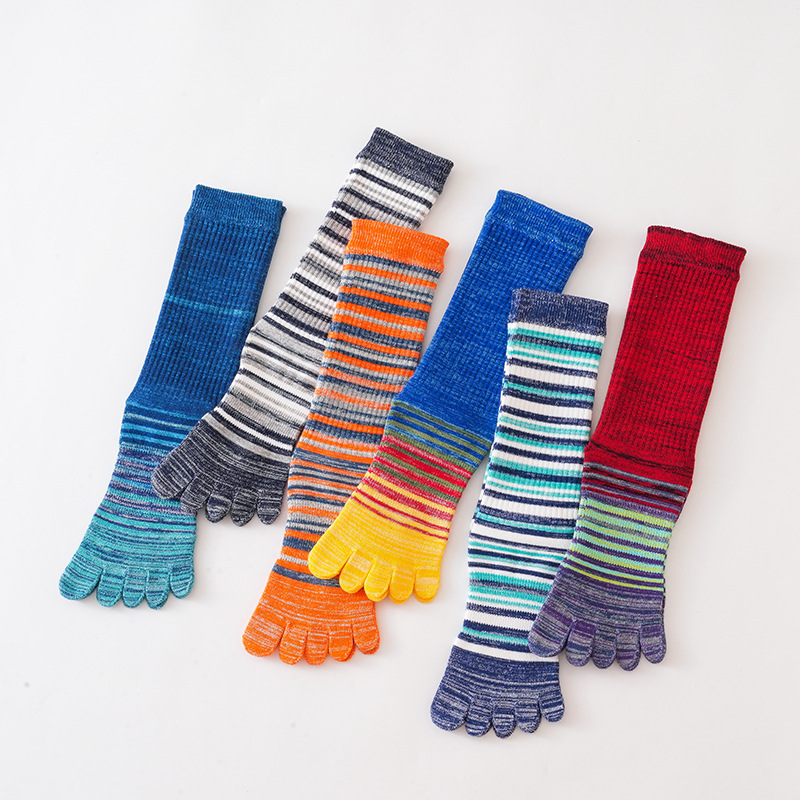 1/5 Pairs Men Toe Socks Long P - огляд і ціна Socks Ankle Men
