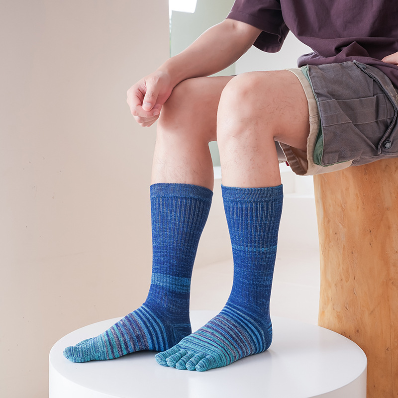 1/5 Pairs Men Toe Socks Long P - огляд і ціна Socks Ankle Men