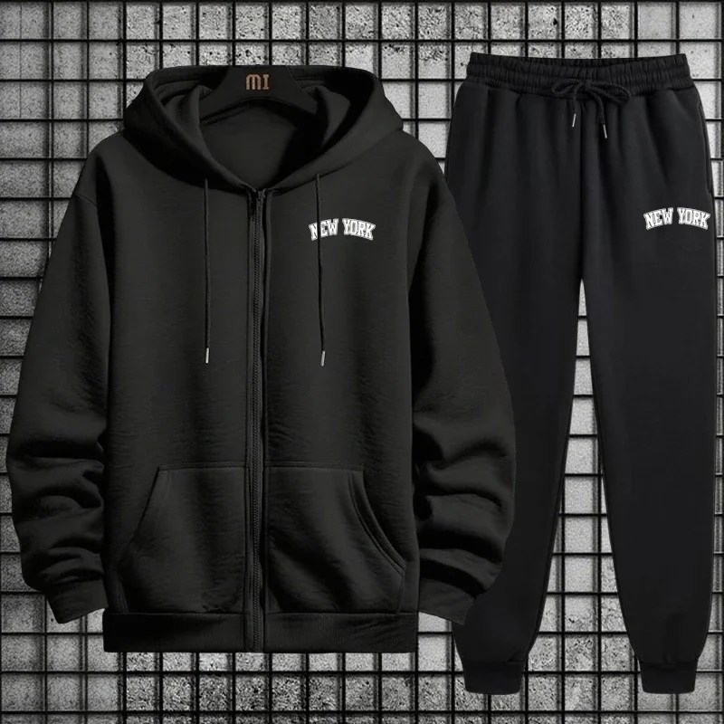 Men's Tracksuit Quality 2026 S - огляд і ціна Mens Fashion Zip Up Hoodies