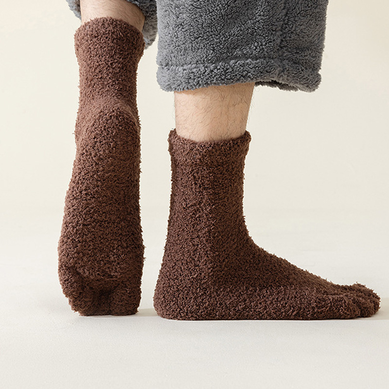 1/5 Pairs Mans Thermal Toe Soc - огляд і ціна Socks Ankle Men