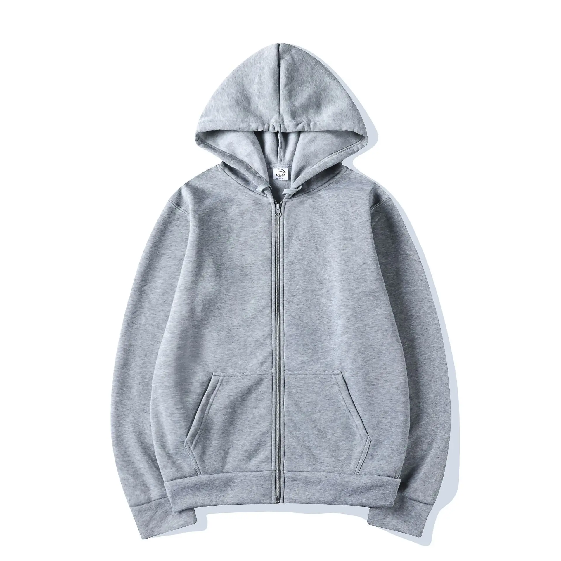 High Street Hoodie Men Solid C - огляд і ціна Mens Fashion Zip Up Hoodies