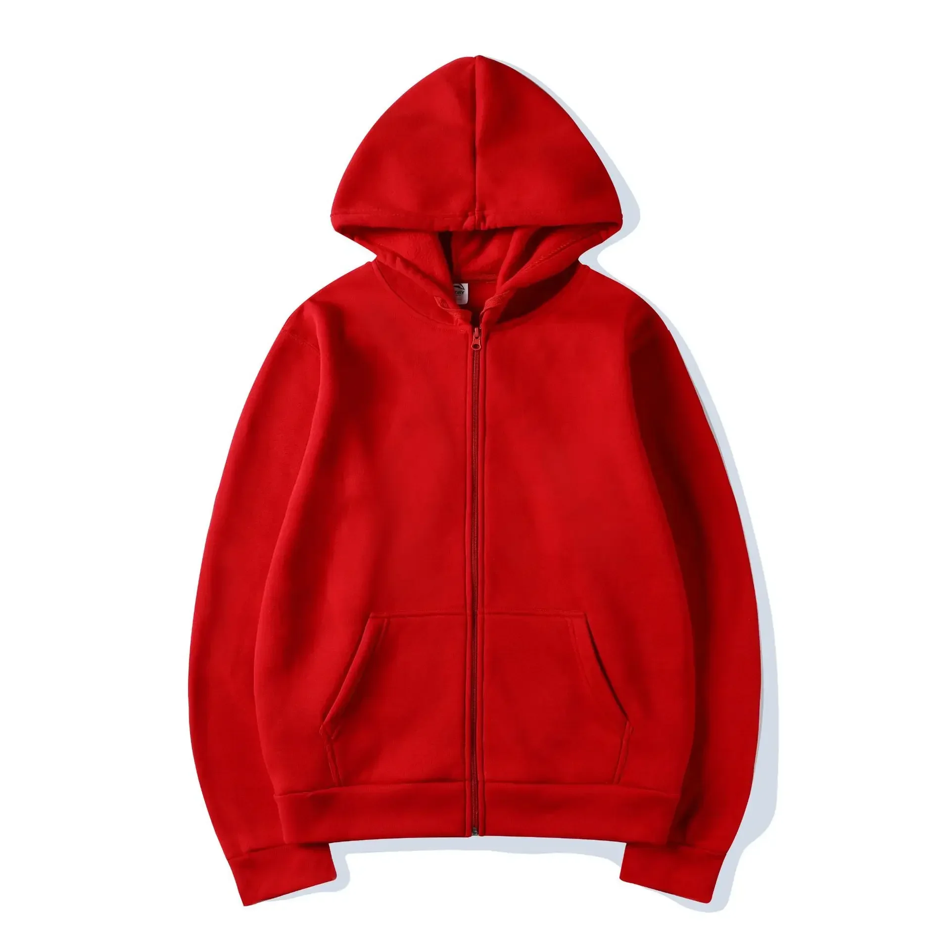 High Street Hoodie Men Solid C - огляд і ціна Mens Fashion Zip Up Hoodies